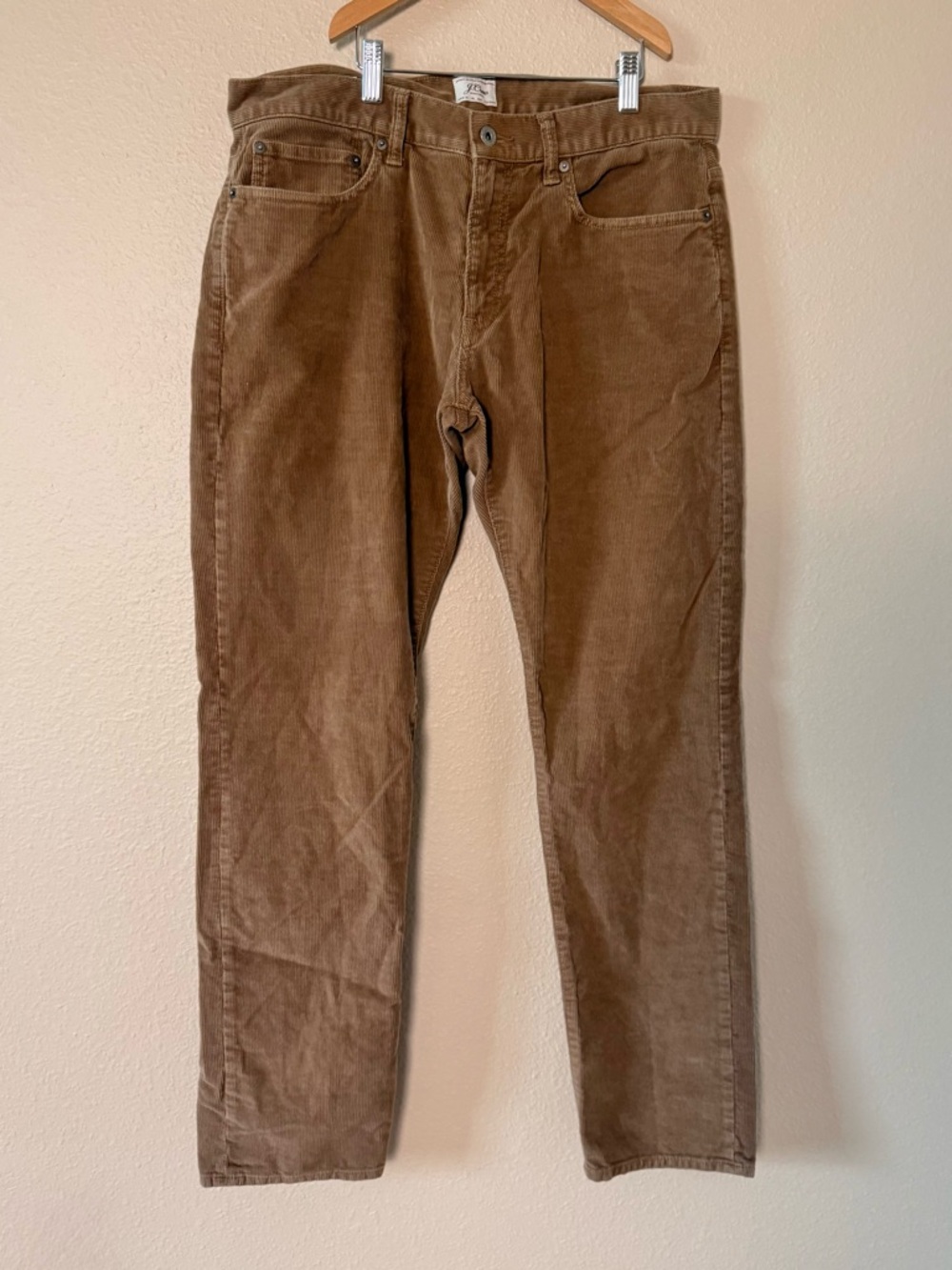 J. Crew Men’s Corduroy Pants in Brown